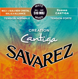 [JUEGCLASAV078] Savarez Creation Cantiga Classical guitar set Mixed tension 510MRJ
